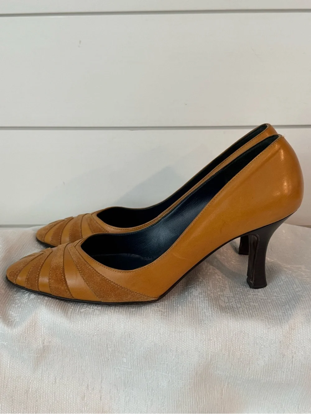 Fratelli Rossetti - Vintage Leather heals camel color